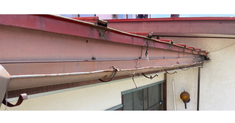 冬の困りごと雨樋