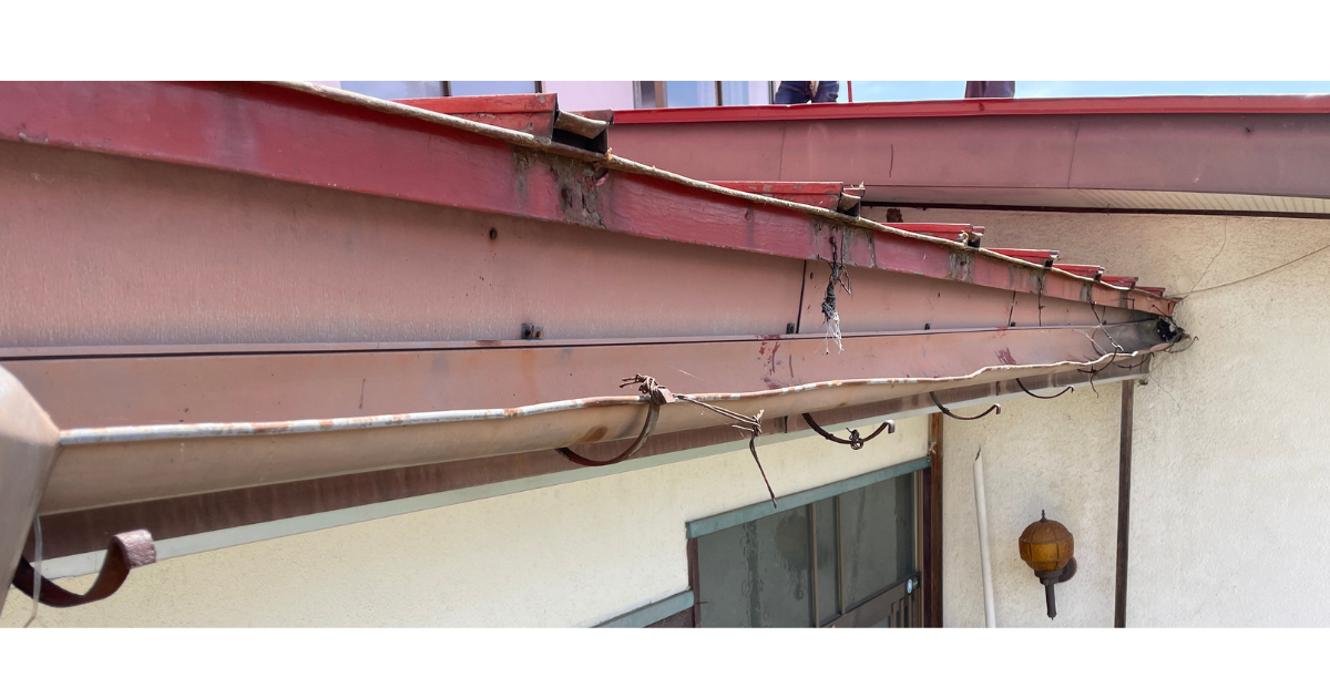 冬の困りごと雨樋