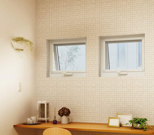 APW330-防火窓-すべり出し窓-オペレーターハンドル