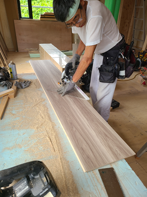 NORIAHOME 大工フローリングカット