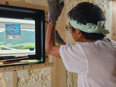 ノリアホーム　断熱窓　新築注文住宅