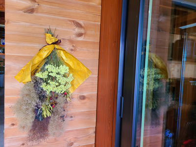 ノリアホーム　スワッグ ドライフラワー