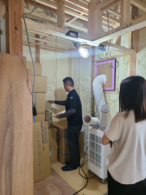 ノリアホーム 現場打合せ