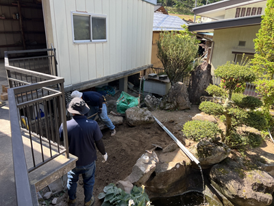 ノリアホーム 庭 リフォーム