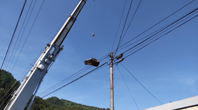 ノリアホーム 庭石撤去
