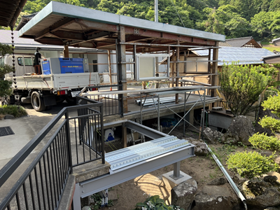 ノリアホーム 敷地増設工事