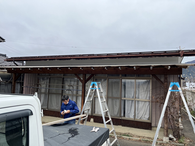 ノリアホーム 下屋撤去