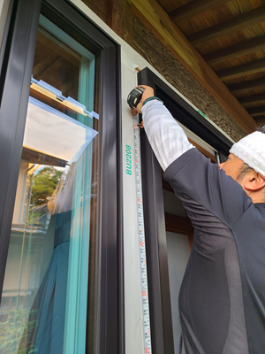 ノリアホーム 物干し設置