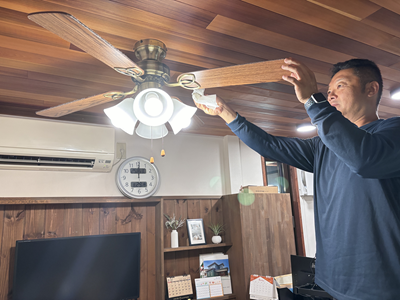 NORIAHOME シーリングファン 掃除