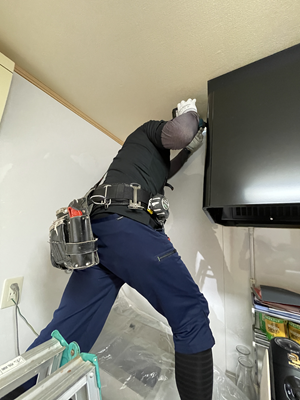 ノリアホーム 棚取付