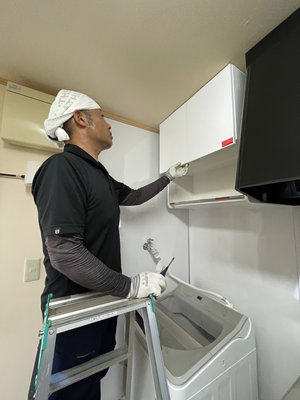 ノリアホーム 棚設置