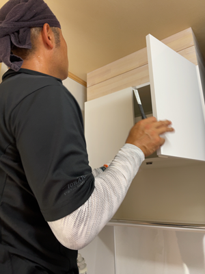 ノリアホーム 吊戸棚設置 リフォーム