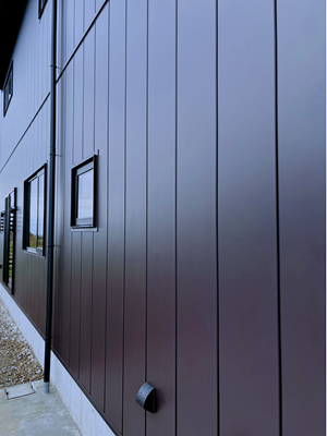 ノリアホーム ガルバリウム鋼板外壁