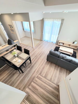 ノリアホーム 注文住宅 リビング階段