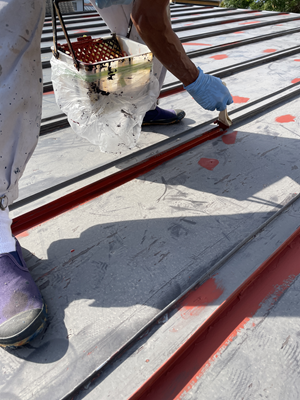 ノリアホーム サビ止め塗装