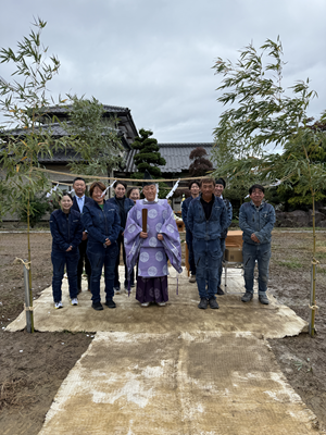 ノリアホーム　新社屋平澤建設　地鎮祭