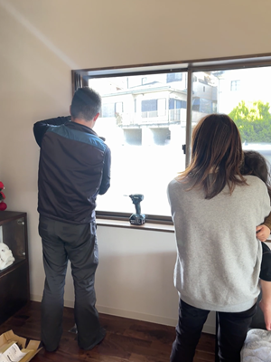 ノリアホーム 窓工事