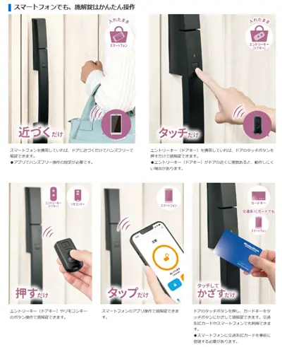 ノリアホーム　新築注文住宅　キーシステム