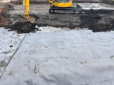 地盤改良工事　ノリアホーム　