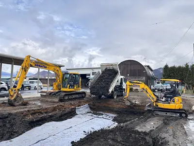 地盤改良工事　ノリアホーム　