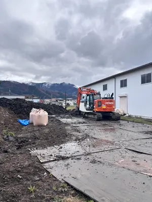 ノリアホーム 地盤改良工事