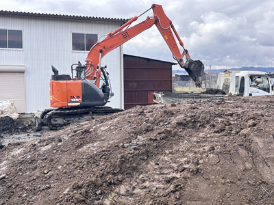 ノリアホーム 地盤改良工事