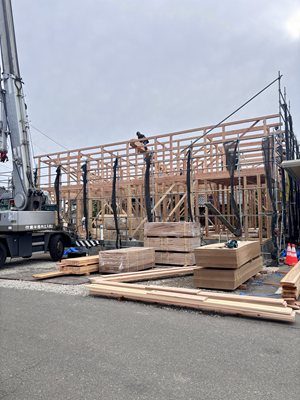 ノリアホーム　新築注文住宅　工事
