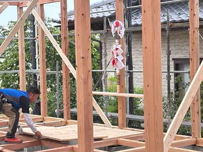 ノリアホーム 上棟式