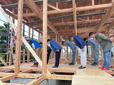 ノリアホーム 新築注文住宅 上棟式