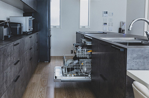 ノリアホーム フロントオープン食洗器