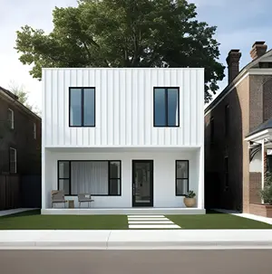 ノリアホーム 軒無しの家