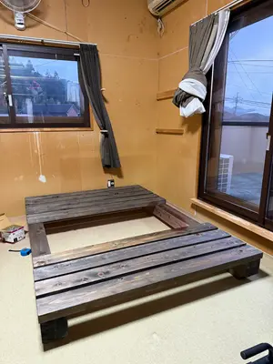 ノリアホーム　ベッドルーム　造作ベッド