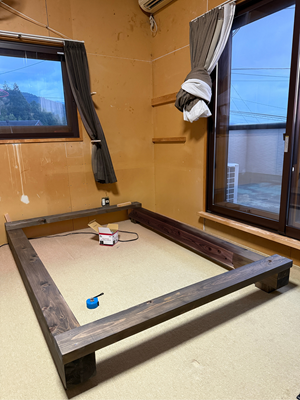 ノリアホーム　ベッドルーム　造作ベッド