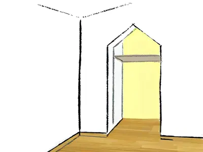 ノリアホーム　垂れ壁　下がり壁