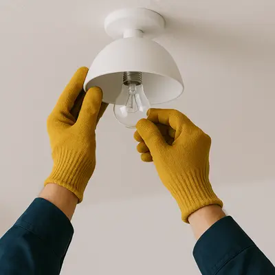 ノリアホーム 照明交換