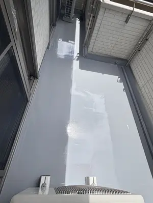 ノリアホーム　ベランダ防水工事　リフォーム