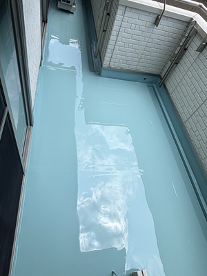ノリアホーム　ベランダ防水工事