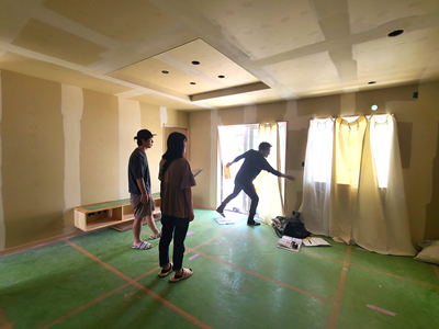 ノリアホーム　新築注文住宅　カーテン決め　