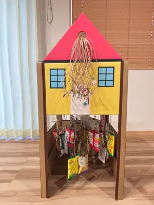 ノリアホーム　完成見学会　お菓子くじ