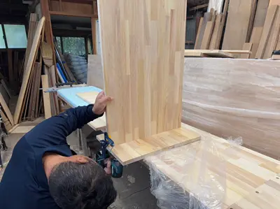 ノリアホーム 造作材組立