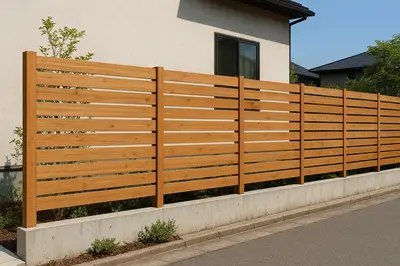 ノリアホーム　外構フェンス