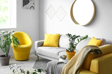 ノリアホーム　リビング鏡