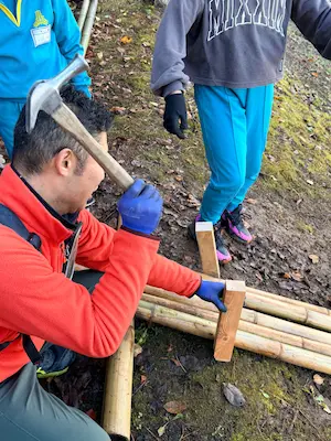 ノリアホーム　手作り滑り台