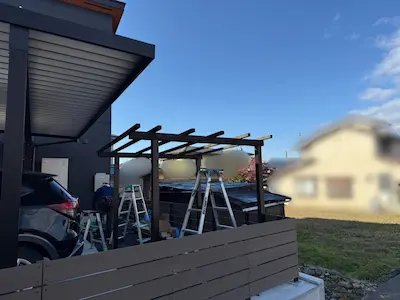 ノリアホーム　骨組み自転車