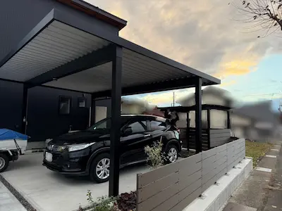 ノリアホーム　自転車置き場