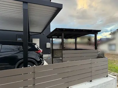 ノリアホーム　自転車置き場