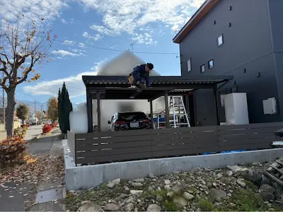 ノリアホーム　自転車置き場