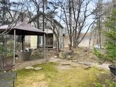 白馬村K様邸別荘　東屋（あずまや）屋根リフォーム