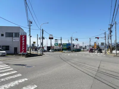 ノリアホームの看板が中野市江部交差点に設置しました