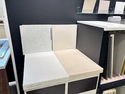 トクラスのキッチン天板を確認する